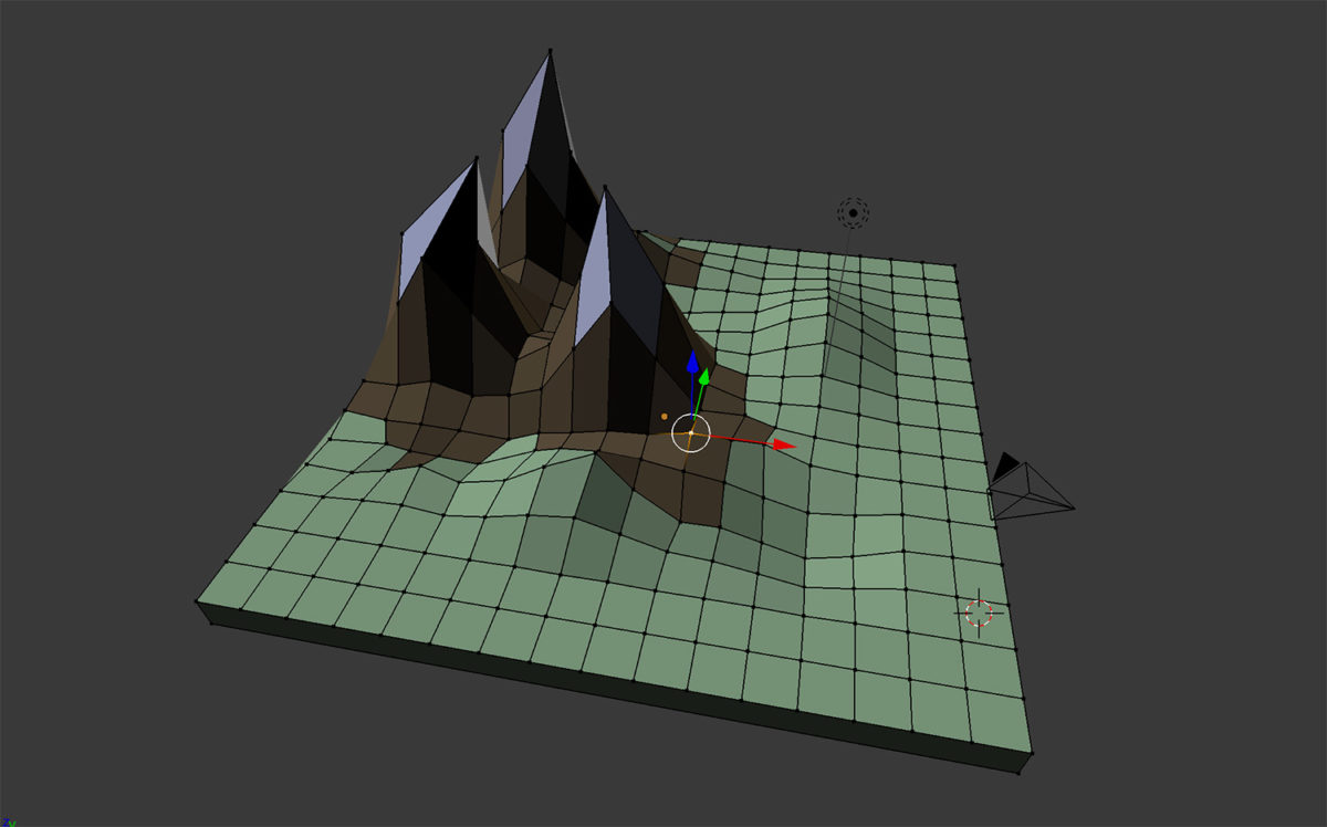 Low Polygon Mountain