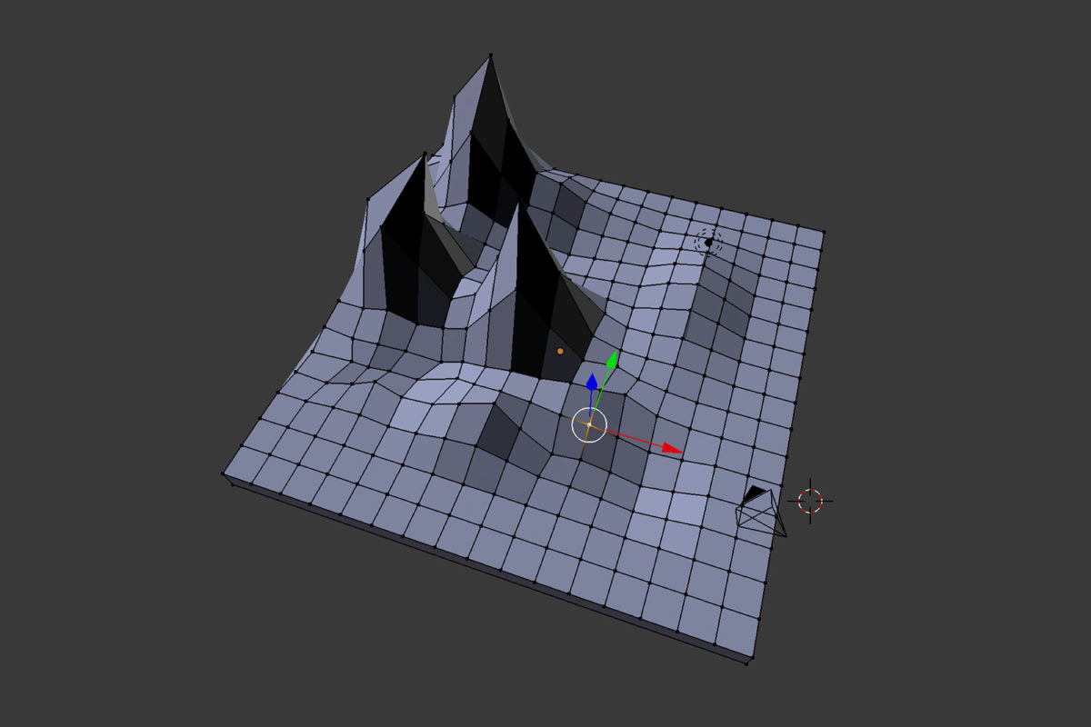 Low Polygon Mountain