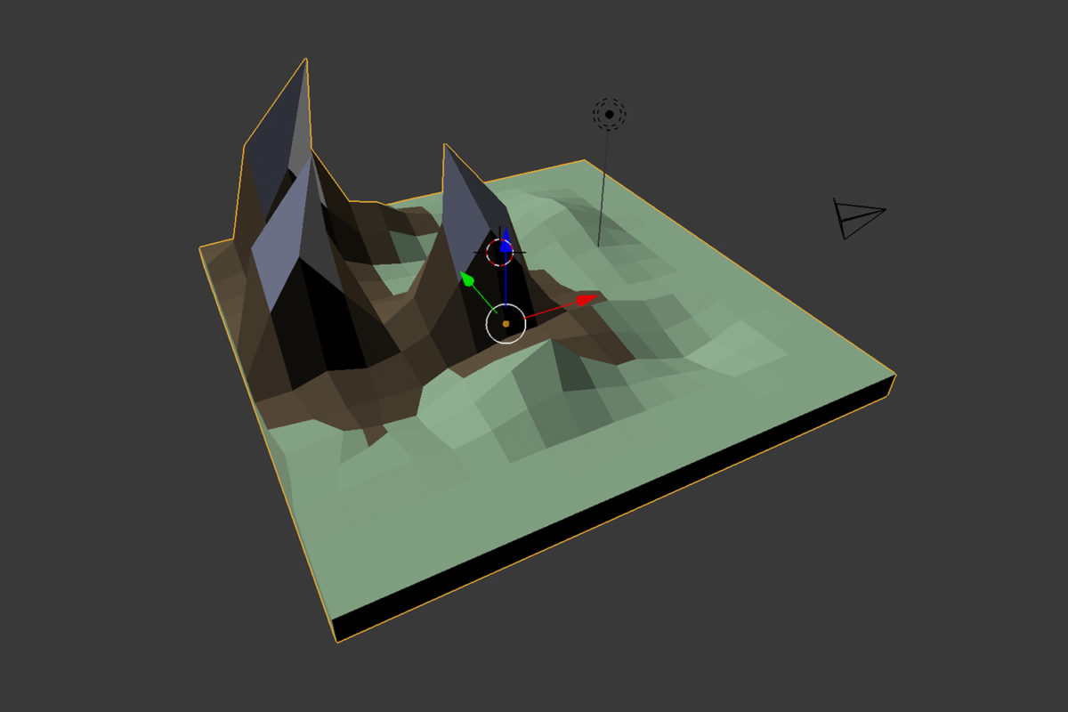 Low Polygon Mountain
